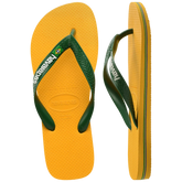 Men's Brazil Logo Flip Flops