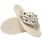 Women's Isabel Marant Maxi Puffed Studs Flip Flops