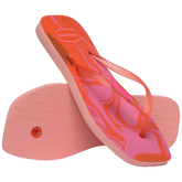 Women's Slim Square Jelly Flip Flops