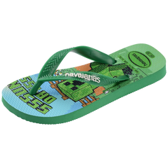 Kids' Minecraft Top Flip Flops
