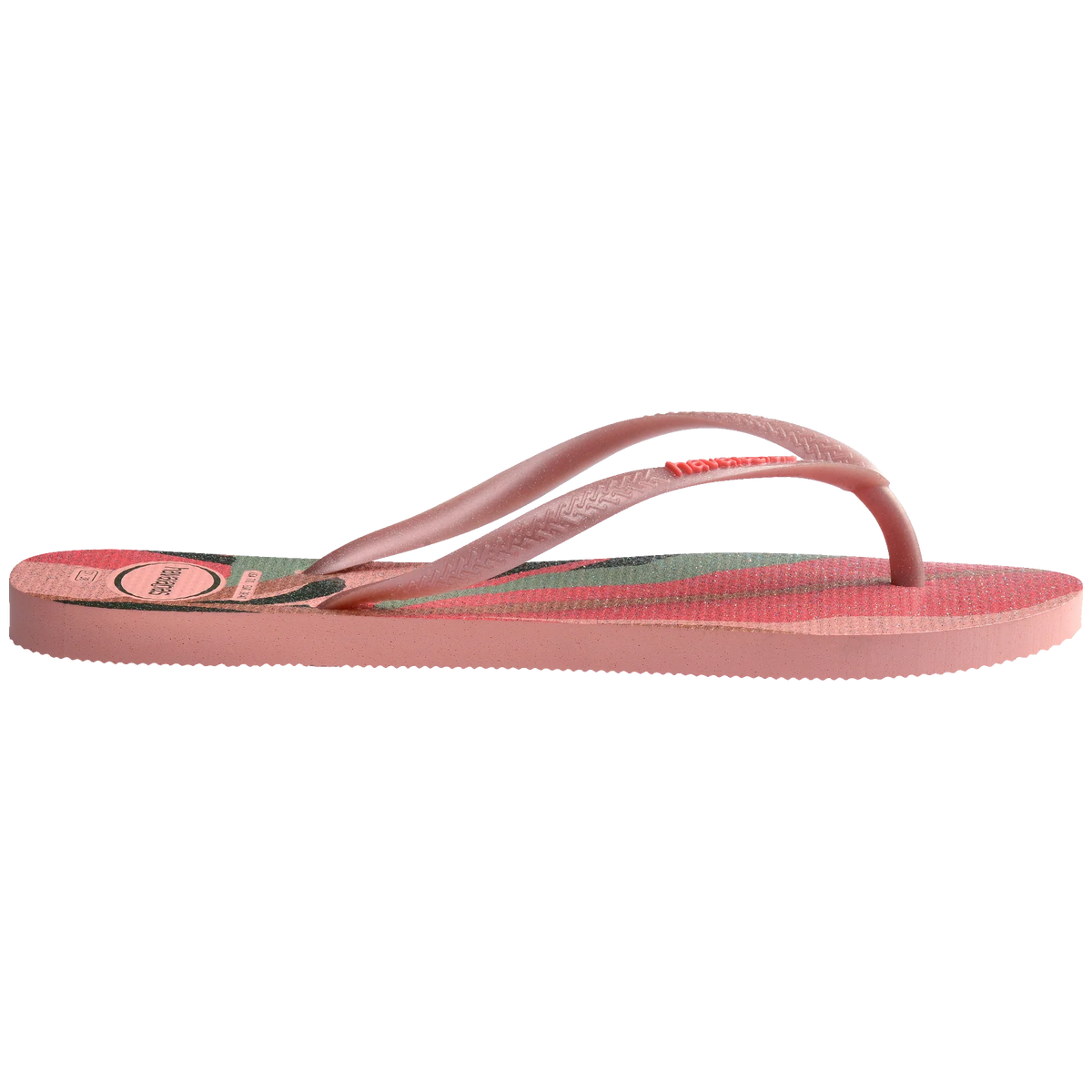 Women's Slim Palette Glow Flip Flops